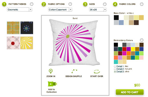 pillows design to make