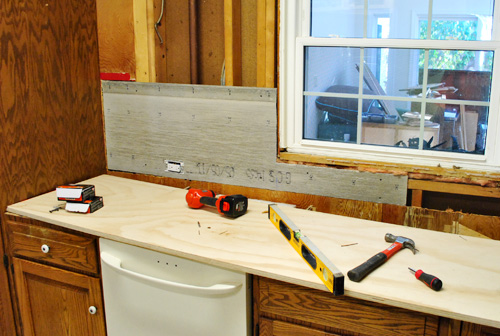 How To Hang Cement Backer Board For A Wall Full Of Tile | Young House Love