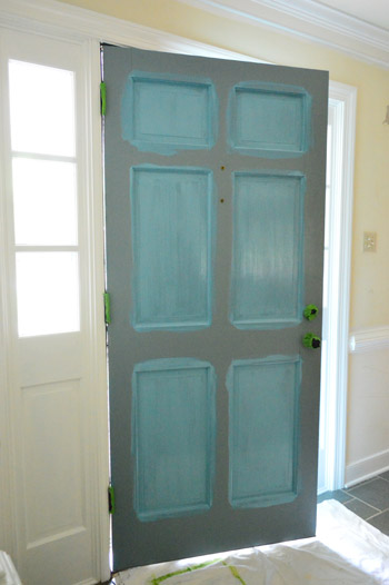 Painting The Back Of Your Front Door A Bold Color | Young House Love