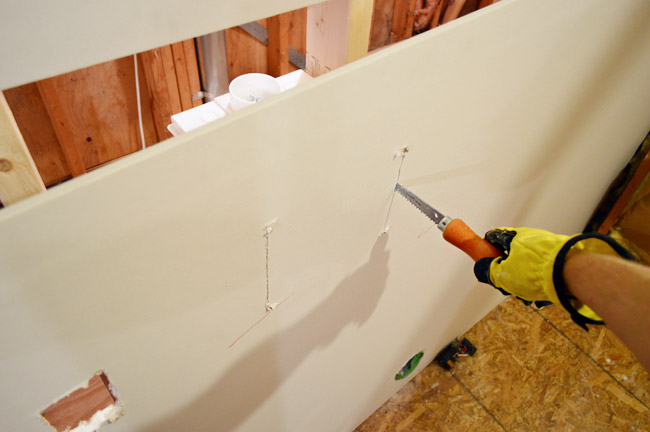 How To Hang Drywall By Yourself Young House Love 8207