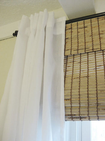 Curtain And Bamboo Roman Sh