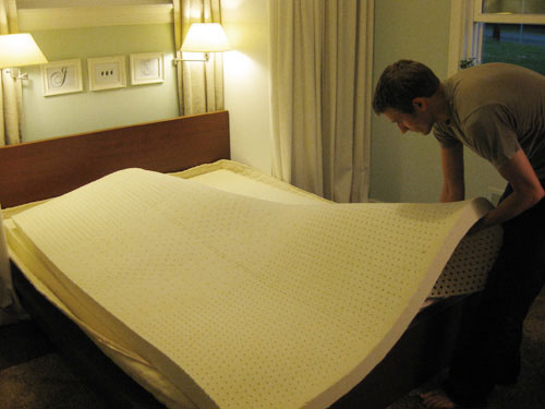 uses for old latex mattress