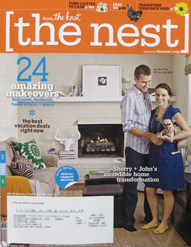 cover feature young house love on the nest magazine