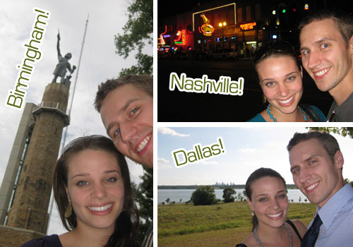 Dallas Trip Pitstop Collage