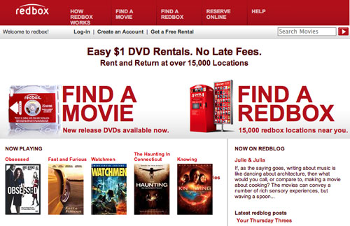 Living On Less Redbox