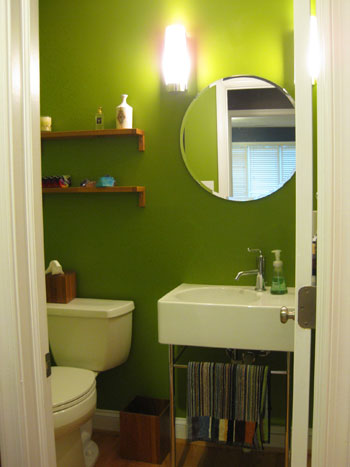 Cindy Guest Bathroom Green