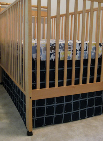 Crib Skirt Custom Nursery T