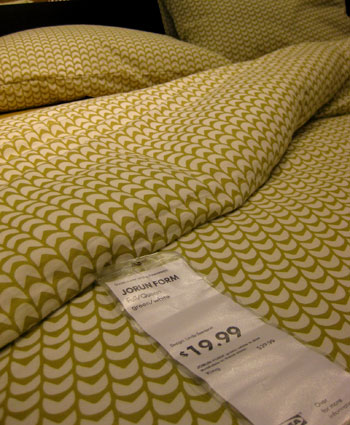 Ikea Green Duvet