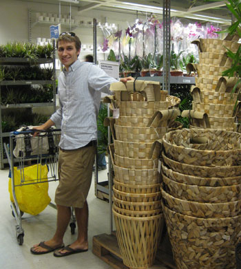 Ikea John With Baskets