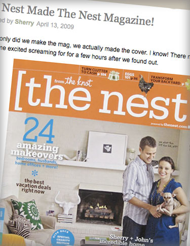 Blogiversary The Nest