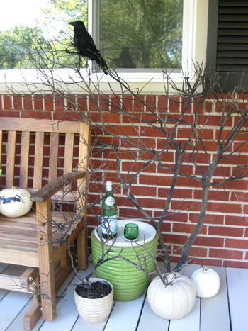 Halloween Porch Branches