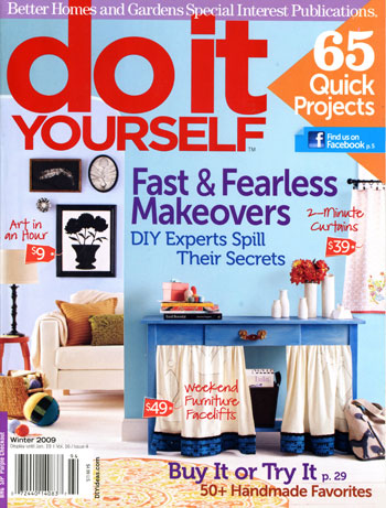 DIY Winter 2009 Cover