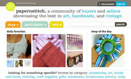 Papernstitch Homepage