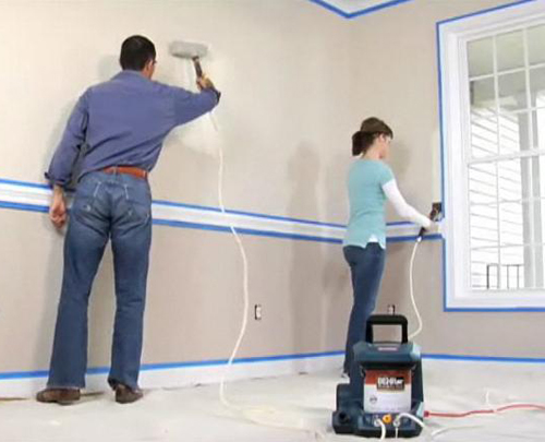 Ryobi Couple Painting