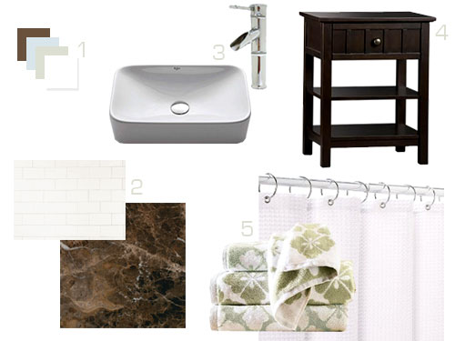 How To Turn A Side Table Into A Bathroom Vanity | Young House Love