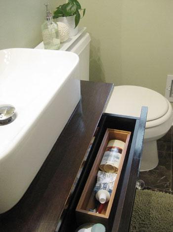 Bathroom Makeover Mini Draw