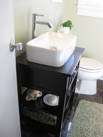 Bathroom Makeover Vessel Si