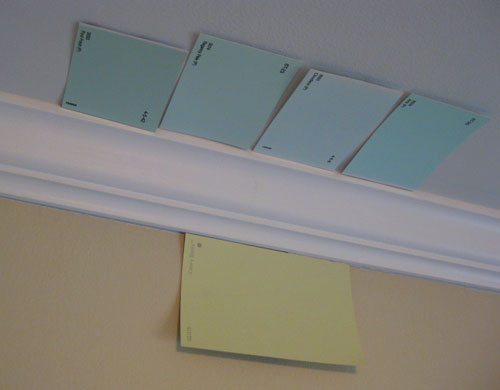 Nursery Paint Swatches