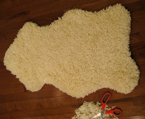 Sheepskin Cutout Rug6