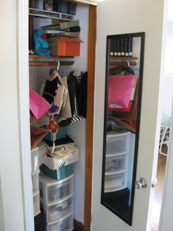 Repurposing a Hall Closet- Military closet 1 of 4 - Build and