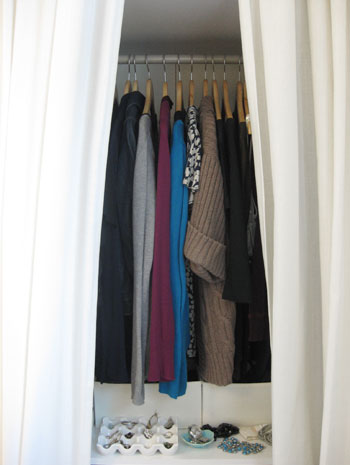 Dealing With Closet Clutter - How We Pared Down | Young House Love