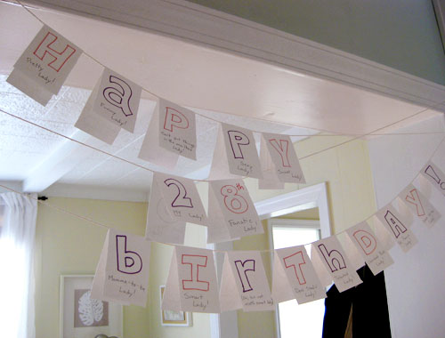 Birthday Flowers Sign