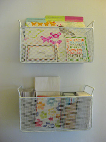 Closet Baskets Detail