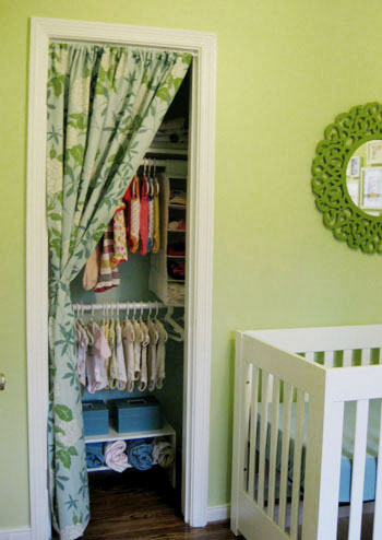 Closet Nursery After 4