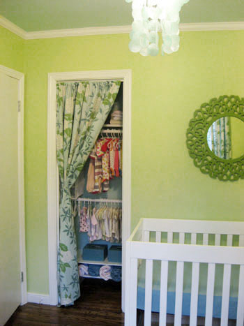 Closet Nursery Curtain 4