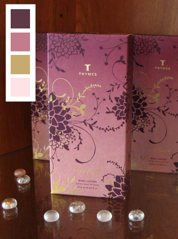 Color Palette Plum And Gold