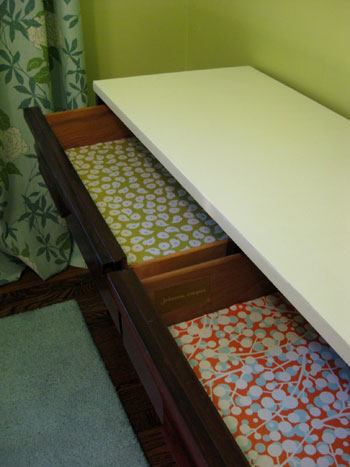 How to Line Drawers with Paper. #TuesdayTipsWithFallon — Market House  Restorations