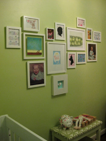 Nursery Art After Vertical