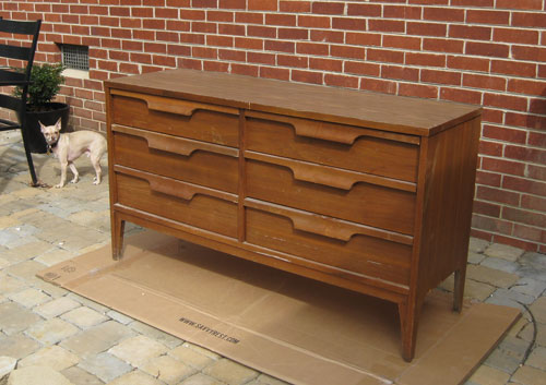 Refinishing Veneer Dresser Pic1