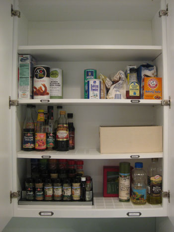 How to Organize the Inside of Kitchen Cabinets - Life Love Larson