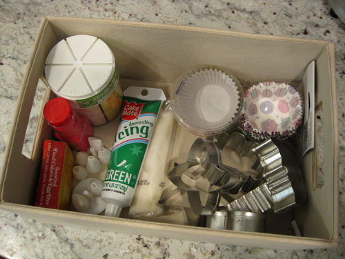 Cabinets Baking Box