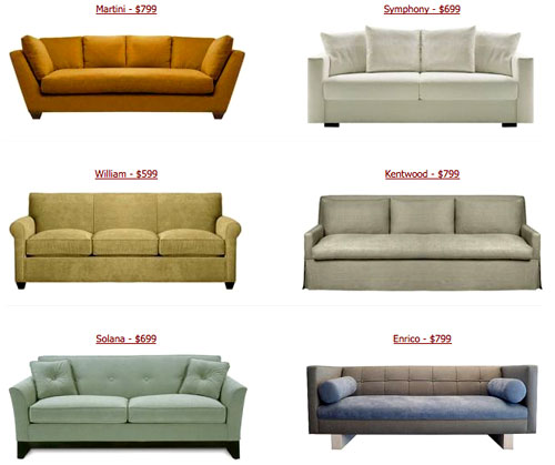 The Look For Less Cheap Couches From Custom Sofa Design Young