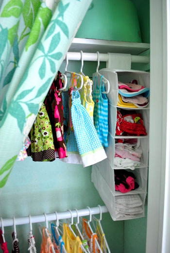 Nursery Closet Detail