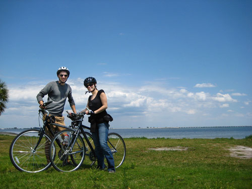 Green Shades Biking