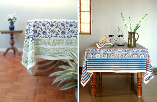 Saffron Table Cloths