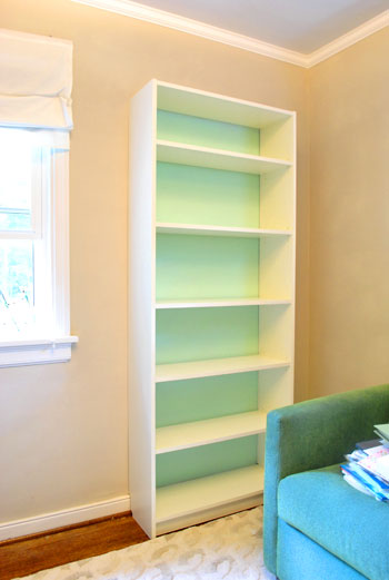 Bookcase Painted Empty