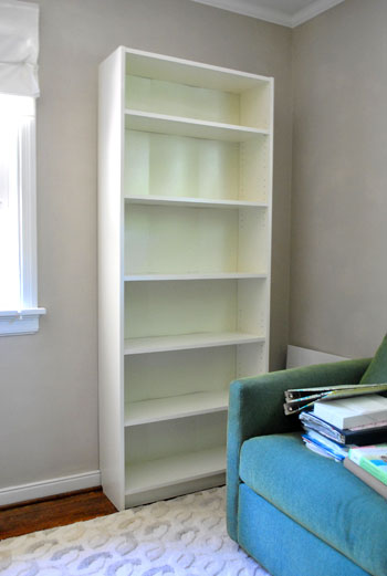 Making An Ikea Bookcase Look Built In, How To Fix A Billy Bookcase The Wall