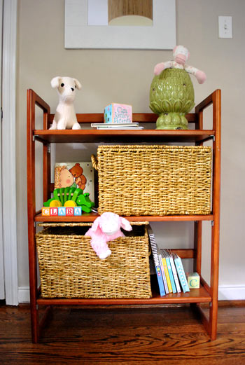 Playroom Bookcase Close