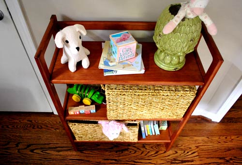 Playroom Bookcase Down