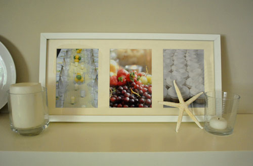 Momentos Wedding Food Frame