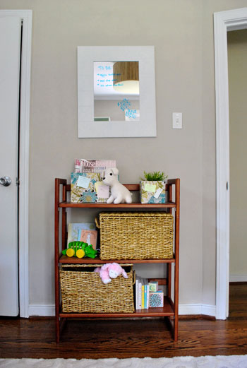 Our Home Office/Guest Bedroom — black & blooms