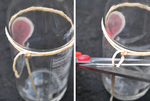 Glassware Cut Off String