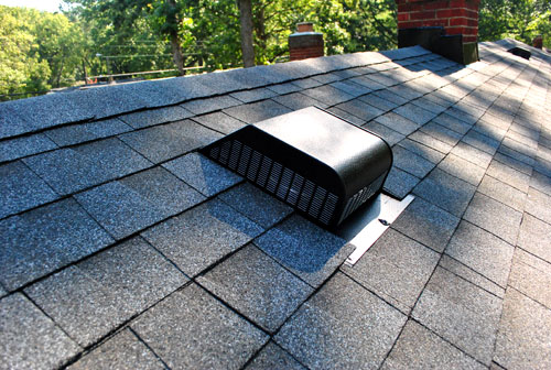 Roof After Vent Close Up