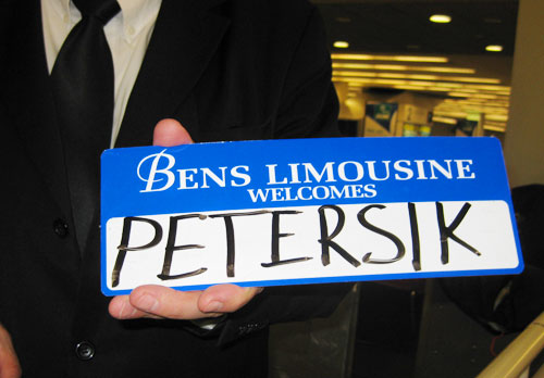 Berkus Limo Sign