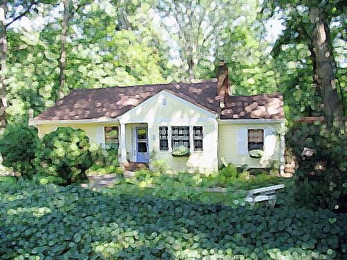 Cottage In Woods