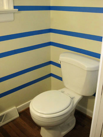 Creative Striped Wall